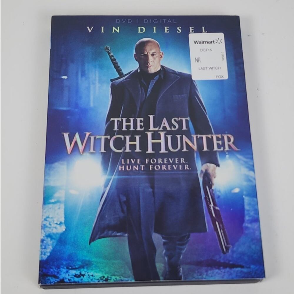 The Last Witch Hunter Live Forever Hunt Forever +Digital HD Widescreen DVD Movie